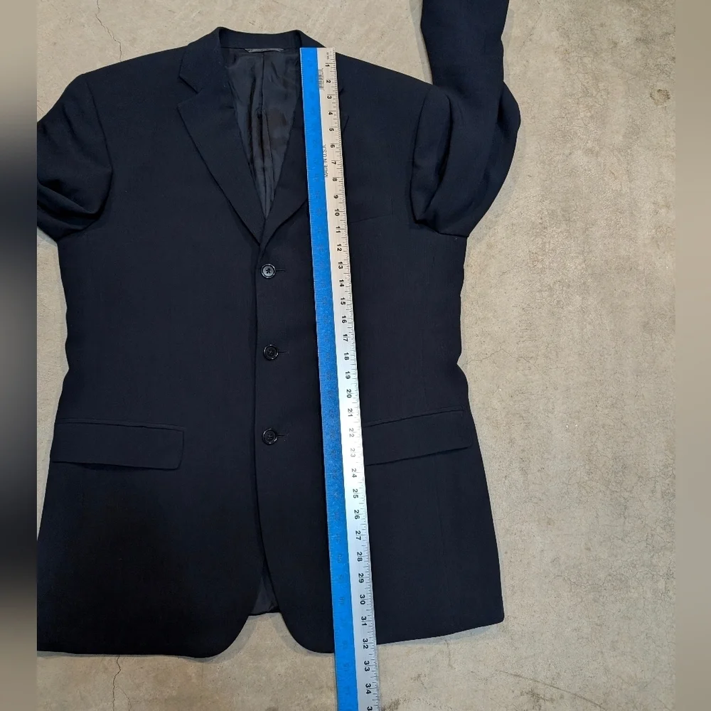 Barneys New York Dark Navy Blazer Men's 42R